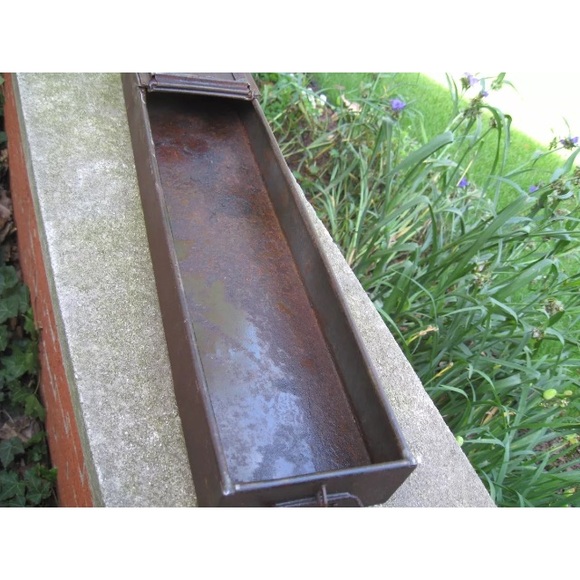 Vintage safety deposit box rustic farmhouse goth - Picture 5 of 7